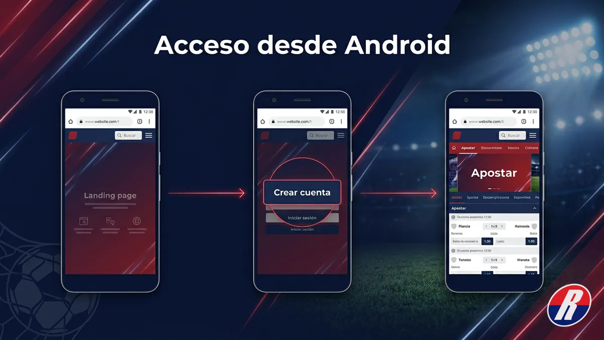 Pasos para acceder a Rojabet desde un celular Android en Chile