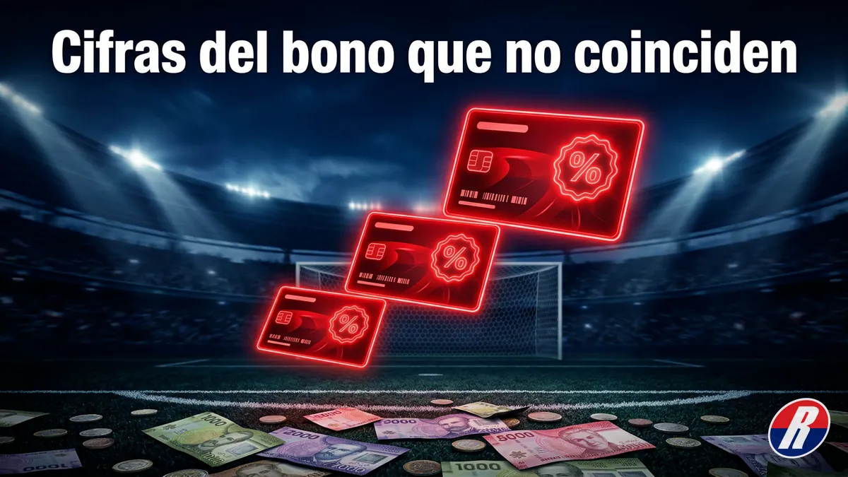Comparación de las distintas cifras del bono de bienvenida que publica el sitio oficial de Rojabet Chile