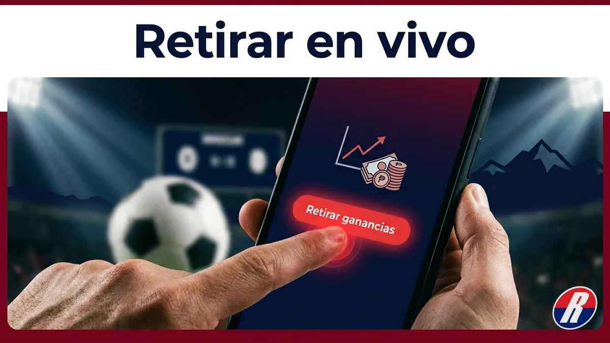 Rojabet en vivo: función de cash out para retirar ganancias antes de que termine el partido